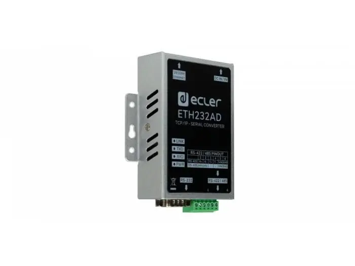 Ecler Interfaz TCP/IP - RS-232 No Te Lo Pierdas