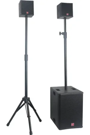 Solo Por Tiempo Limitado BST BST - 2-WAY SOUND SYSTEM 2.1WITH TWO 4 SAT + 10 BASS REFLEX SUBWOOFER 400W RMS (2 cartons) FIRST-S2.1