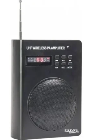 Ibiza SoundPORT3-UHF - Altavoz portatil con bateria Envío Inmediato