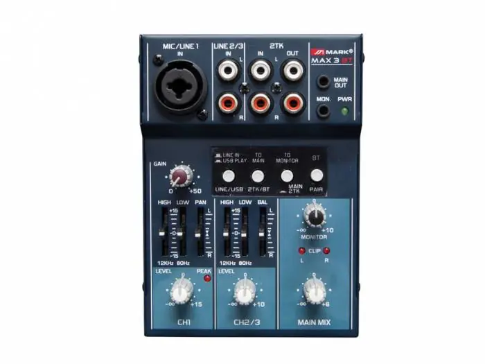 Compra Ahora MARK MAX 3 BT Mezclador/interfaz audio PC/Mac. 2 canales.