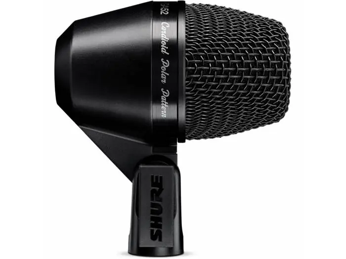 SHURE PGA52 XLR Micrófono cardioide dinámico para bombo Gran Oferta