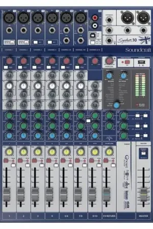 Imprescindible (Must-Have) SOUNDCRAFT SIGNATURE 10 - Mesa de Mezclas