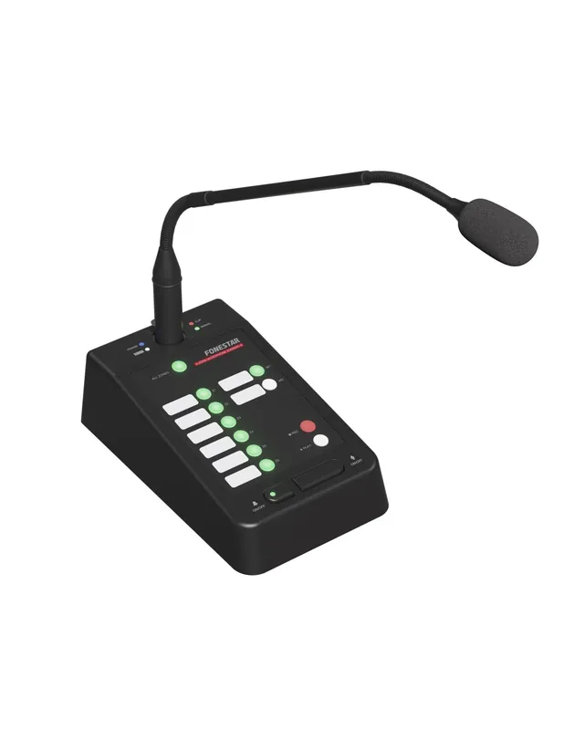 Descuento FONESTARZONEMIC-6 Micrófono de zonas con mensajes grabados para sistema ZONE-6