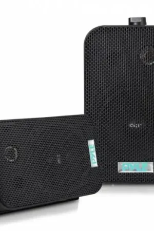 PYLE PRO PDWR40B PAREJA ALTAVOCES PASIVOS 5' EXTERIOR NEGROS 4 OHM Envío Inmediato