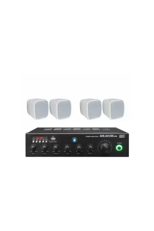 Pack Tienda 10040 - Hilo musical con altavoces en Color Blanco Rebajas