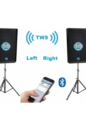 SEVEN SV15APRO-TWS-ASP- Pareja de Altavoces 15 pulgadas 3000w TWS - Medium Novedad