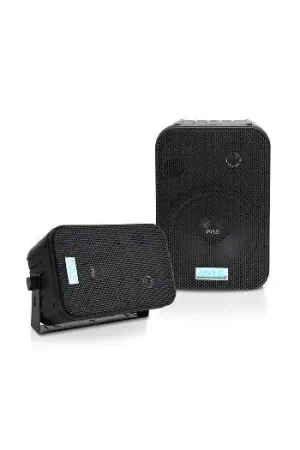 Certificado PYLE PRO PDWR50B PAREJA ALTAVOCES PASIVOS 6 PULGADAS EXTERIOR - NEGROS 4 OHM