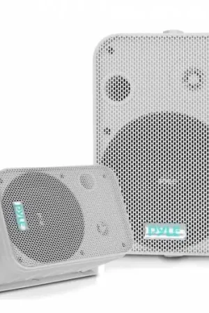 PYLE PRO PDWR50W PAREJA ALTAVOCES PASIVOS 6 PULGADAS EXTERIOR - BLANCOS 4 OHM Económico