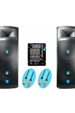 Descuento Pack IOWA DJ MKIIBLUETOOTHSV215A-TWS-ASP Equipo de sonido con 4000w