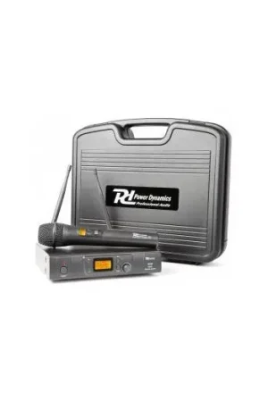 A Buen Precio Power Dynamics PD781 Microfono Inalambrico UHF de 8 Canales con 1 Micrófono 179.193