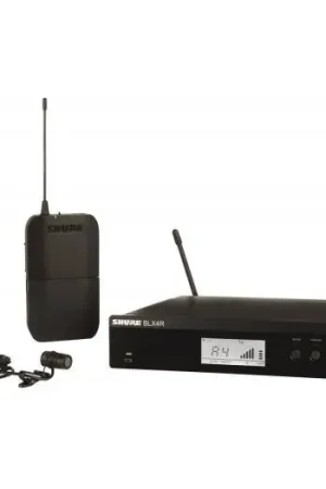 SHURE BLX14RE/W85 H8E Sistema inalámbrico WL185 Lavalier con receptor enracable. 518-542MHz. Bestseller