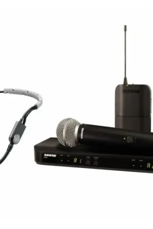 SHURE BLX1288E/SM35 K3E Combo Inalámbrico SM58 y SM35 Envío Gratis