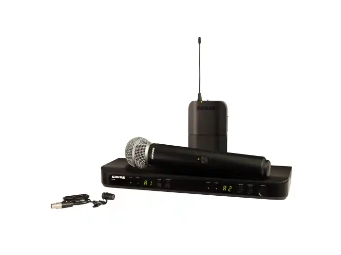 Garantía De Devolución De Dinero SHURE BLX1288E/W85 K3E Combo Inalámbrico SM58 y Lavalier WL185