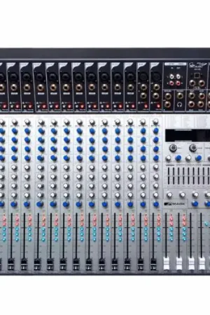 Liquidación MARK MPRO 16 Mezclador de 12 entradas Mono + 2 estéreo con USB/BT