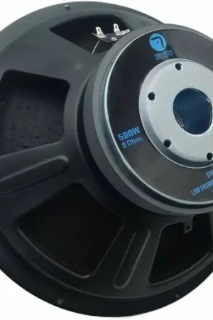 Certificado Seven Soundvector SVG15-SUB/8 Subwoofer 15 Pulgadas Altavoz Profesional de Grave Sub-Grave 8 Ohm 500W AES 1000W Programa