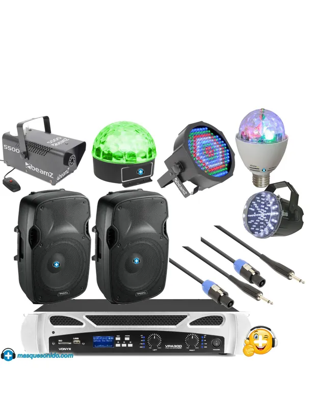 Mejor Precio Pack Fiesta Familiar Sonido & Luces