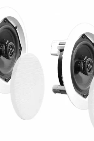 Imprescindible (Must-Have) PYLE PDIC61RD - Pareja de altavoces de techo de 6.5 pulgadas