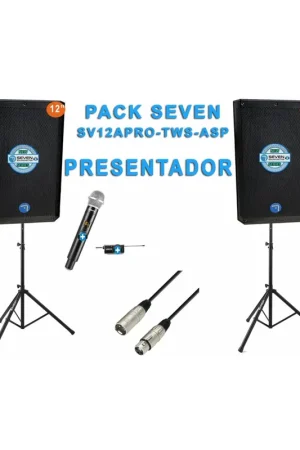 PACK SEVEN PASV-12 A PRO-TWS-ASP- VOCALISTA Favorito De Clientes
