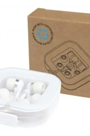 Garantía De Devolución De Dinero Auriculares tipo C con cable y caja de plástico reciclado Baekdu