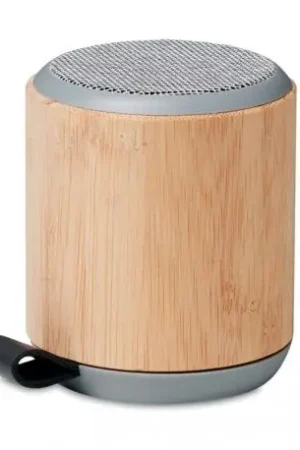 Precio Económico Altavoz inalámbrico bambú 5 Rugli