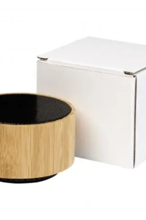 Compra Ahora Altavoz bluetooth® de bambú Cosmos