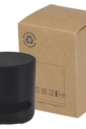 Garantía De Devolución De Dinero Altavoz inalámbrico de plástico reciclado de 3 w Hunor