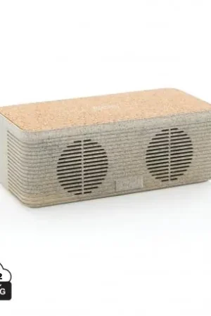 Envío Inmediato Altavoz cargador inalámbrico de paja de trigo