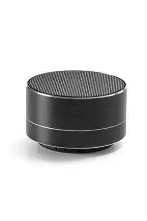 Certificado Altavoz portátil de 3w con 3h de autonomía fabricado en aluminio reciclado 100% ral y abs reciclado 100% rabs Florey