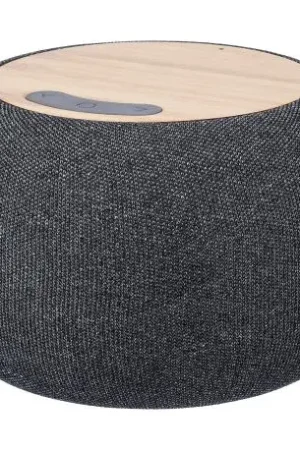 Devolución Gratuita Altavoz inalámbrico de bambú, tela y ABS reciclado Lyle