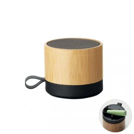 Altavoz inalámbrico 3w Recar bamboo Oferta De Temporada