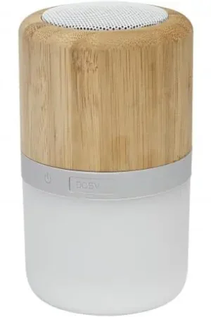 Altavoz de bambú con bluetooth® y luz aurea Aurea No Te Lo Pierdas