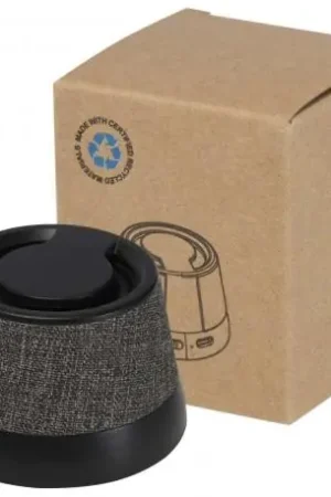 Altavoz inalámbrico magnético de plástico reciclado de 3 w Horna Última Versión