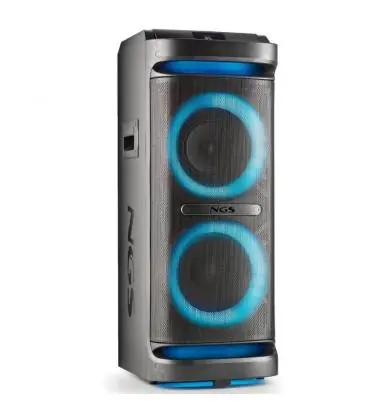 Altavoz portable con bluetooth ngs wild space 2/ 2000w Alta Calidad