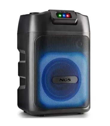 Altavoz portable con bluetooth ngs wild club/ 80w Descuento