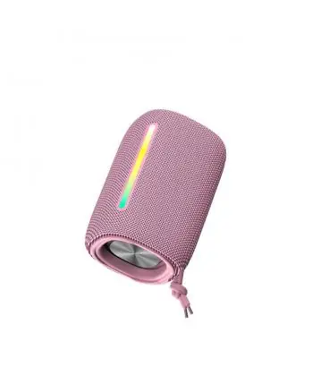 Altavoz bluetooth forever bs - 10 led pink color rosa Marca Reconocida