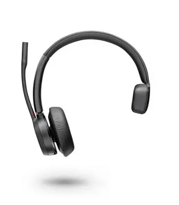 Auricular inalámbrico poly voyager 4310 para microsoft teams + adaptador bt700 + base de carga/ con micrófono/ bluetooth/ negro Bestseller