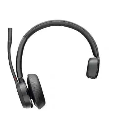 Última Oportunidad Auricular inalámbrico poly voyager 4310 + adaptador bt700/ con micrófono/ bluetooth/ negro