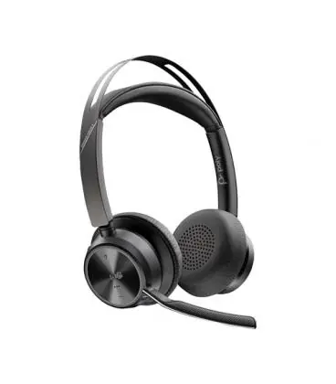 Promoción Auriculares inalámbricos poly voyager focus 2 para microsoft teams + adaptador usb-c-a + soporte de carga/ con micrófono/
