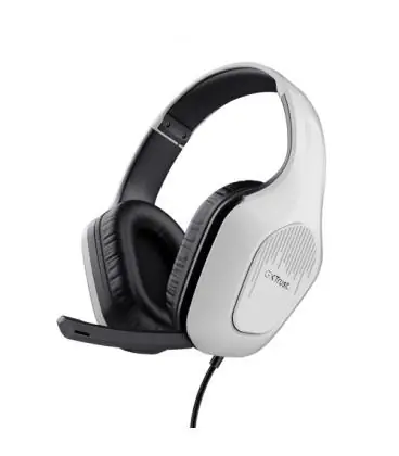Últimas Unidades Trust GXT 415W Zirox Auriculares Alámbrico Diadema Juego Blanco