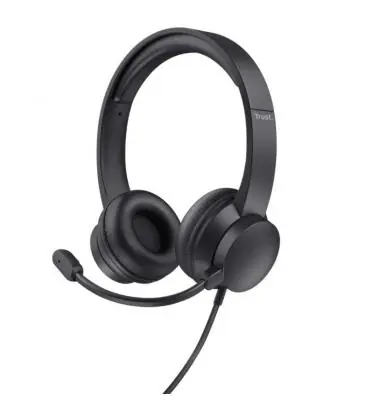 Stock Limitado Auriculares trust hs-150/ con micrófono/ jack 3.5/ negros