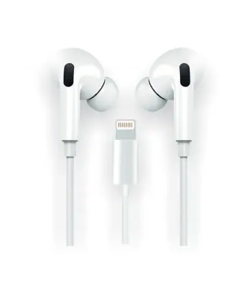 Precio Bajo Auriculares tech one tech eartech hop tec1202/ con micrófono/ lightning/ blancos