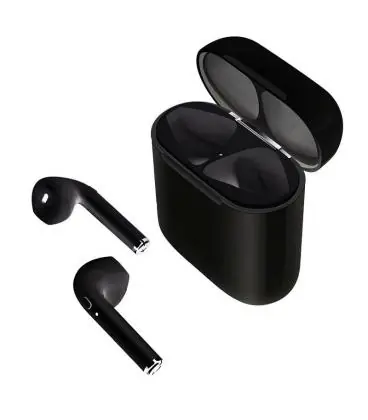 Popular Auriculares bluetooth muvit airpods negros - bt4.2+edr - batería auricular 55mah - estuche de carga 600mah - func. manos libres