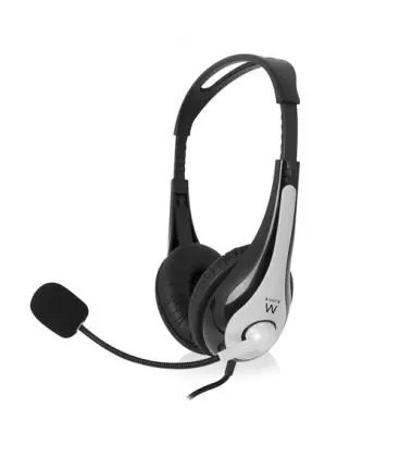 Última Oportunidad Ewent EW3565 auricular y casco Auriculares Alámbrico Diadema Calls/Music USB tipo A Negro, Blanco