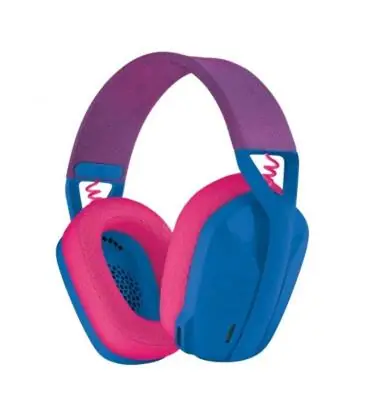 Ordena Ya Auriculares gaming inalámbrico con micrófono logitech g435/ bluetooth/ azul y frambuesa
