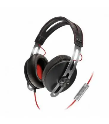 Sennheiser Momentum OVER-EAR - Auriculares de diadema cerrados (con micrófono, control remoto integrado), negro Certificado