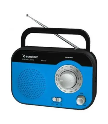 Radio portátil sunstech rps560/ azul Envío Inmediato