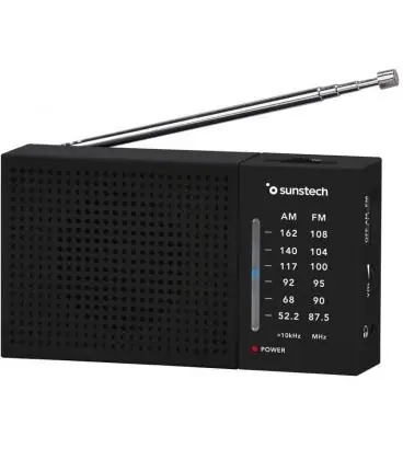 Precio Económico Radio portátil sunstech rps412/ negra