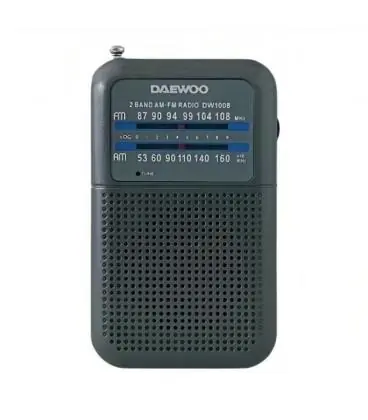 Radio portátil daewoo dw1008/ gris Bestseller