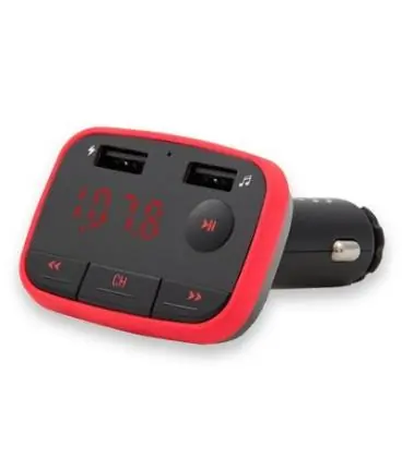 Precio Bajo TRANSMISOR FM COCHE CON CARGADOR 2.4A SAVIO TR-10