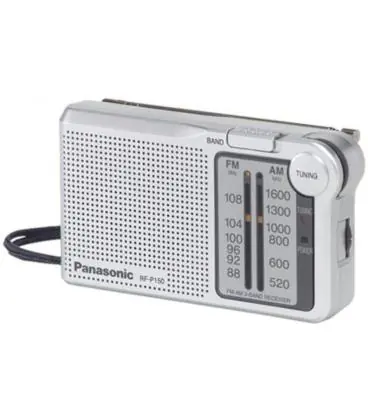 Radio portátil panasonic rf-p150/ plata Precio Bajo